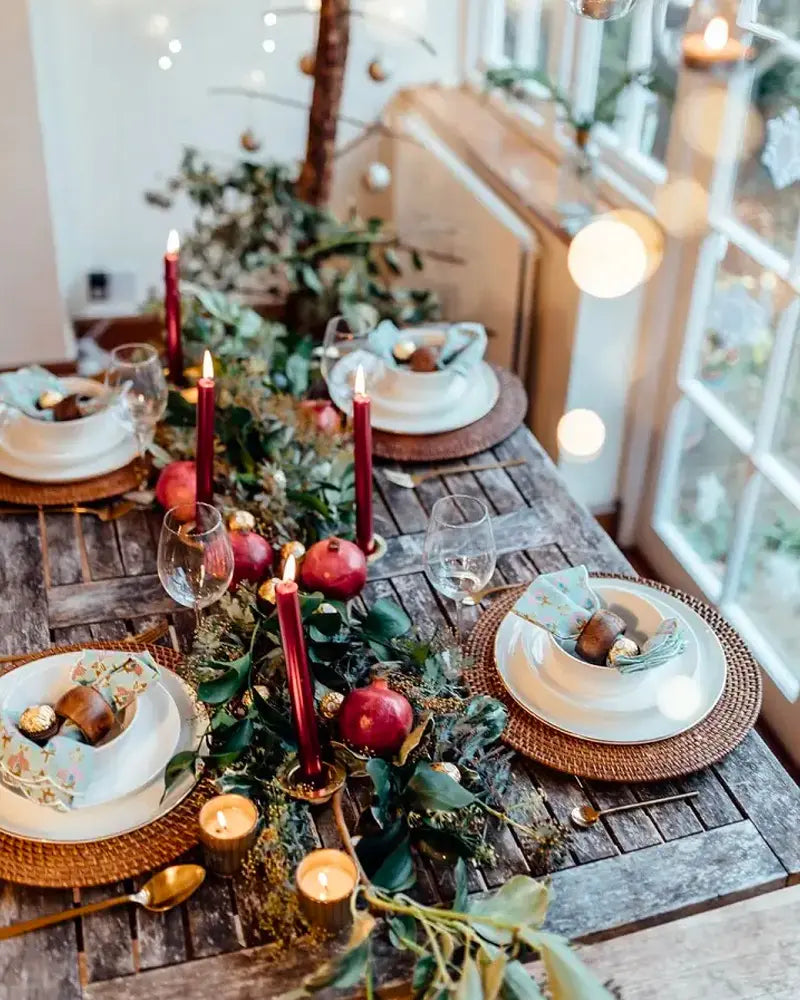 Les 5 secrets pour une table de Noël réussie