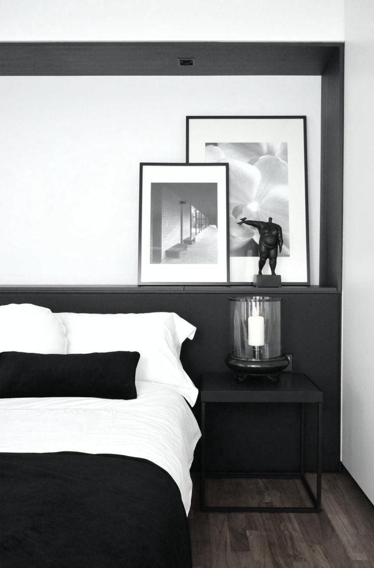 Le noir et blanc en décoration d'intérieur